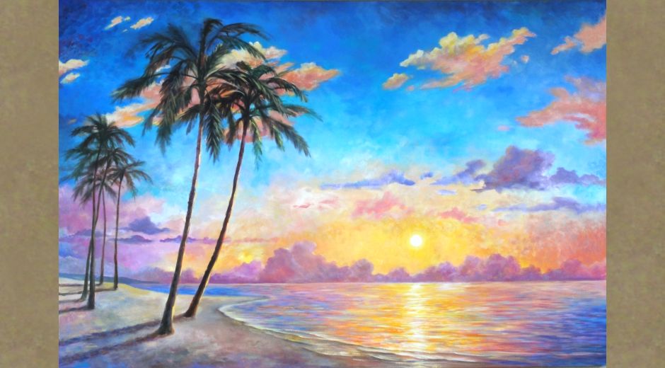 kendra-burton-art-Tropical-sunset-lg
